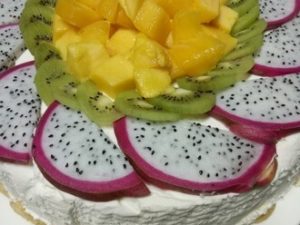 Торт Суфле с фруктами